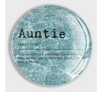 Freecustom Glass Fridge Magnets Auntie Definition Small Magnets Primitive Sayings Strong Magnet Typography Wall Art Fridge Magnets For Whiteboard Classroom Office Kitchen