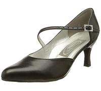 Freed of London Women's Foxtrot Dance Shoe, Black, 7.5 UK Wide