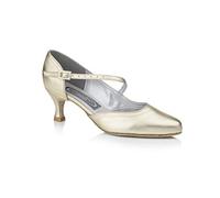 Freed of London Women's Venus Dance Shoe, Gold, 3.5 UK Wide