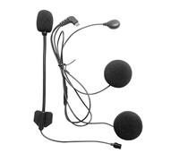 FreedConn 5 Pin Interchangeable Hard Mic and Soft Mic Speakers for TCOM-SC T-COMVB Helmet Communication System with 5-Pin Headphone Micro USB Interface