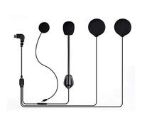 FreedConn Microphone Headphone Speaker Hard Cable Headset Accessory for Motorcycle Helmet Bluetooth Interphone intercom for TCOM(5 pin)