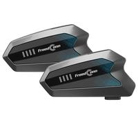 FreedConn Motorcycle Helmet Bluetooth Headset, Hero Motorcycle Communication Systems 2-6 Riders 1500M Motorbike Intercom Call Music Sharing IP67 Waterproof Bluetooth Gifts for Men Riders (Black)