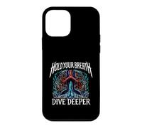 Freediver Scuba Hold Your Breath Dive Deeper Case for iPhone 12 mini