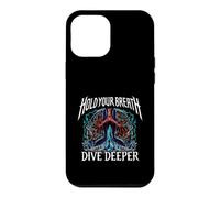 Freediver Scuba Hold Your Breath Dive Deeper Case for iPhone 12 Pro Max