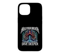 Freediver Scuba Hold Your Breath Dive Deeper Case for iPhone 15