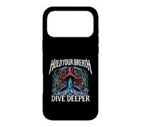 Freediver Scuba Hold Your Breath Dive Deeper Case for iPhone 17 Pro Max