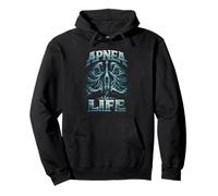 Freediving Apnea Diving Apnea Life Pullover Hoodie