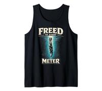 Freediving Apnea Diving Freed By Every Meter Tank Top