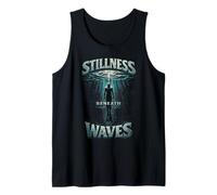 Freediving Apnea Diving Stillness Beneath Waves Tank Top