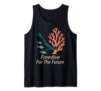 Freediving Coral Reef Steward Ocean Conservation Eco Dive Tank Top