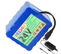FREEDOH 24 Volt Lithium Battery 24V 2.5AH 3AH 6AH 9AH 12AH 15AH 20AH 25AH 30AH 35AH Replacement Battery with Charger,24V30AH