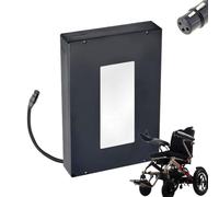 FREEDOH 24V Elderly Scooter 10Ah 12Ah 15Ah 16Ah 19.2Ah Replacement Li-ion Battery Pack for 200W-500W Small Electric Wheelchair Motor with BMS,Canon head 24V10Ah