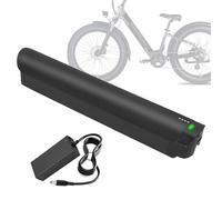 FREEDOH 36V 10.4Ah 12Ah 12.8Ah 13.6Ah 14Ah E-bike Lithium Li-ion Downtube Battery for Inside Hidden Electric Mountain Bike Motor with Charger and BMS,36V14Ah
