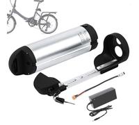 FREEDOH 36V 13Ah 14.5Ah 16Ah 17.5Ah Water Bottle Electric Bike Battery 48V 10.4Ah 12.8Ah 14Ah Removable Lithium Bicycle Battery with Charger BMS Protection,36V16Ah