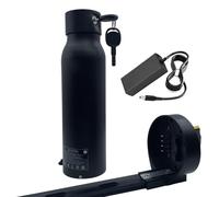 FREEDOH 36V 5Ah 6Ah 7Ah 9Ah 10.5Ah Rechargeable Water Bottle Shape Ebike Lithium Battery for Electric Bicycle Downtube Battery with Charger and BMS,36V 9Ah