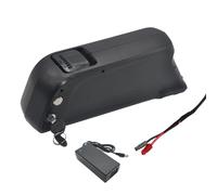 FREEDOH 48V Lithium Battery Pack 8Ah 10Ah 12Ah 14Ah Removable Down Tube Battery with Charger and USB Port for 200W-700W Motor Kits,48V8Ah