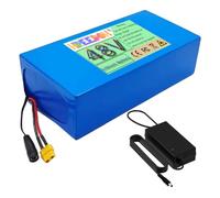 FREEDOH 48V Lithium-ion Battery 48V 17.5Ah 20Ah Lithium Battery Pack for 840W 960W Motor Conversion Kit with Charger,48V17.5Ah