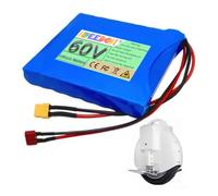 FREEDOH 60V Lithium Battery Pack 60V 2.2Ah 3Ah 3.4Ah Replacement Battery for 100W 150W 200W Motor with Charger,60V2.2Ah