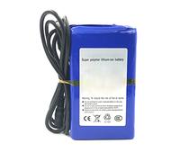 FREEDOH DC 12V Rechargeable Lithium-ion Battery 10000mAh Portable Polymer Li-ion Battery Pack With Charger Fit for Power Bank CCTV Cameras Lighting Tools LED Strips and more.