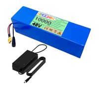 FREEDOH Lithium Battery 48V Lithium Battery Pack 48V 10Ah Replacement Batteries with Charger and BMS Protection Board