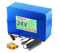 FREEDOH Lithium Battery Pack 24V 5Ah 7.5Ah 10Ah 12.5Ah 15Ah 17.5Ah 20Ah 22.5Ah Removable Battery for 0-550W Motor with Charger,24V22.5Ah