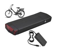 FREEDOH Rack Back Battery 36V 10.4Ah 13Ah 15Ah 17Ah Lithium-ion Battery 48V 10.4Ah 13Ah 13.6Ah with Charger for E-Bike Motor,48V13Ah
