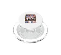 Freedom 1776-2026 4th Of July Three Cute Border Collies PopSockets PopGrip for MagSafe