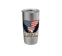 Freedom 1776 2026 American Pride Eagle Stainless Steel Insulated Tumbler