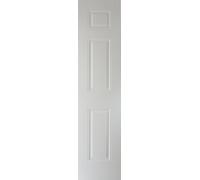 Freedom 3 Panel Unglazed Contemporary White Internal Door, (H)1981mm (W)457mm (T)35mm