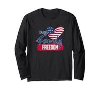 Freedom American Flag Long Sleeve T-Shirt