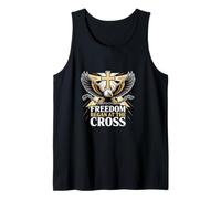 Freedom Began At The Cross Eagle Tank Top