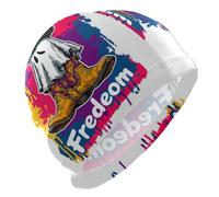 Freedom Boots ghosts swimming for beginners Short Hair waterproof for swimming Hair Protection and Drag Reduction gorras de natacion para mujer