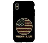 Freedom Culture Funny Petri Dish Medical Technologist Case for iPhone X/XS