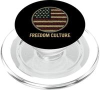 Freedom Culture Funny Petri Dish Medical Technologist PopSockets PopGrip for MagSafe