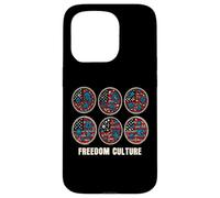 Freedom Culture Patriotic Laboratory Tech Microbiology Case for iPhone 15 Pro