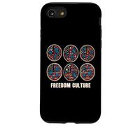 Freedom Culture Patriotic Laboratory Tech Microbiology Case for iPhone SE (2020) / 7/8