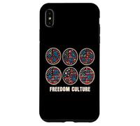 Freedom Culture Patriotic Laboratory Tech Microbiology Case for iPhone XS Max