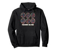 Freedom Culture Patriotic Laboratory Tech Microbiology Pullover Hoodie