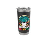 Freedom Day Full Med Pass Stainless Steel Insulated Tumbler