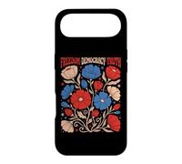 Freedom Democracy Truth Retro Floral Patriotic Flower Art Case for iPhone Air