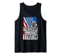 Freedom Democracy Truth Tank Top