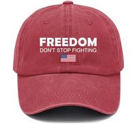 Freedom Don't Stop Fighting Cap Freedom Hat Don't Stop Fighting Hat