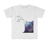 FREEDOM.DRRUI Unisex Soft Cotton T-Shirt. Peter Hammill. The Silent Corner White L
