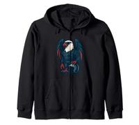 Freedom Eagle Strength of the Open Highway Zip Hoodie