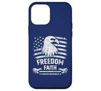 Freedom Faith Independence American flag proud eagle patriot Case for iPhone 12 mini