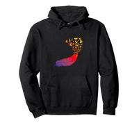 Freedom Feather Birds Flight Gradient Art Design Pullover Hoodie