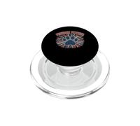 Freedom Fetcher Patriotic Dog Paw Print USA PopSockets PopGrip for MagSafe