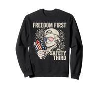 Freedom First Safety Third Alexander Hamilton 4th Of July Sweatshirt