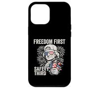 Freedom First Safety Third Thomas Jefferson Funny July 4th Case for iPhone 12 Pro Max