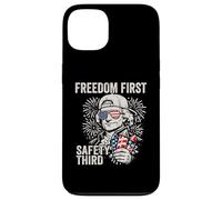 Freedom First Safety Third Thomas Jefferson Funny July 4th Case for iPhone 13